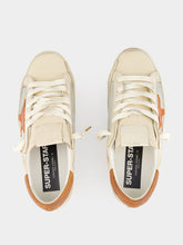 Golden Goose Super-Star Double Quarter Orange Sneakers