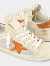 Golden Goose Super-Star Double Quarter Orange Sneakers
