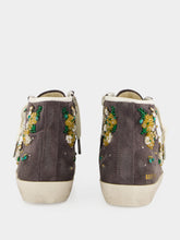 Golden Goose Dark Grey Francy Suede High-Top Sneakers