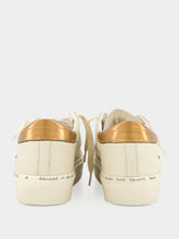 Golden Goose Cream and Brown Hi Star Nappa Sneakers