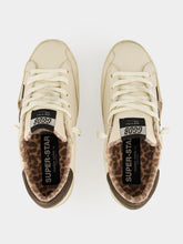 Golden Goose Buttercream Super-Star Leather Sneakers