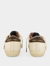 Golden Goose Buttercream Super-Star Leather Sneakers