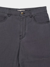 Miu Miu Black Chambray Wide-Leg Jeans