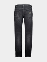Dolce & Gabbana Black Straight-Fit Denim Jeans