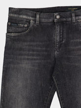 Dolce & Gabbana Black Straight-Fit Denim Jeans