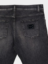 Dolce & Gabbana Black Straight-Fit Denim Jeans