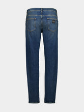 Dolce & Gabbana Blue Straight-Fit Denim Jeans