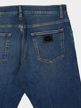 Dolce & Gabbana Blue Straight-Fit Denim Jeans
