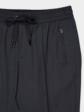 Dolce & Gabbana Grey Stretch Wool Jogging Pants