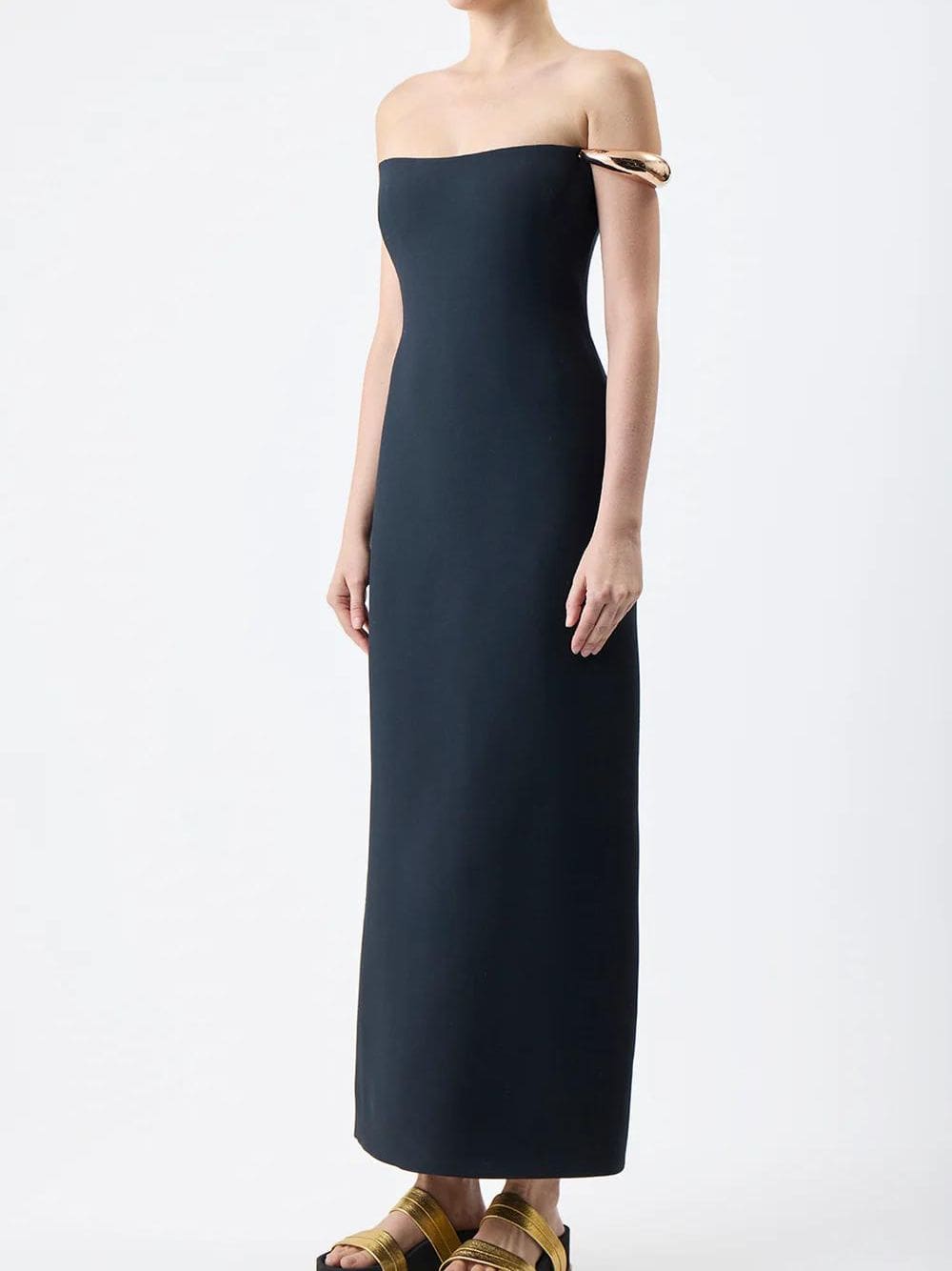 Anica Strapless Column Dress