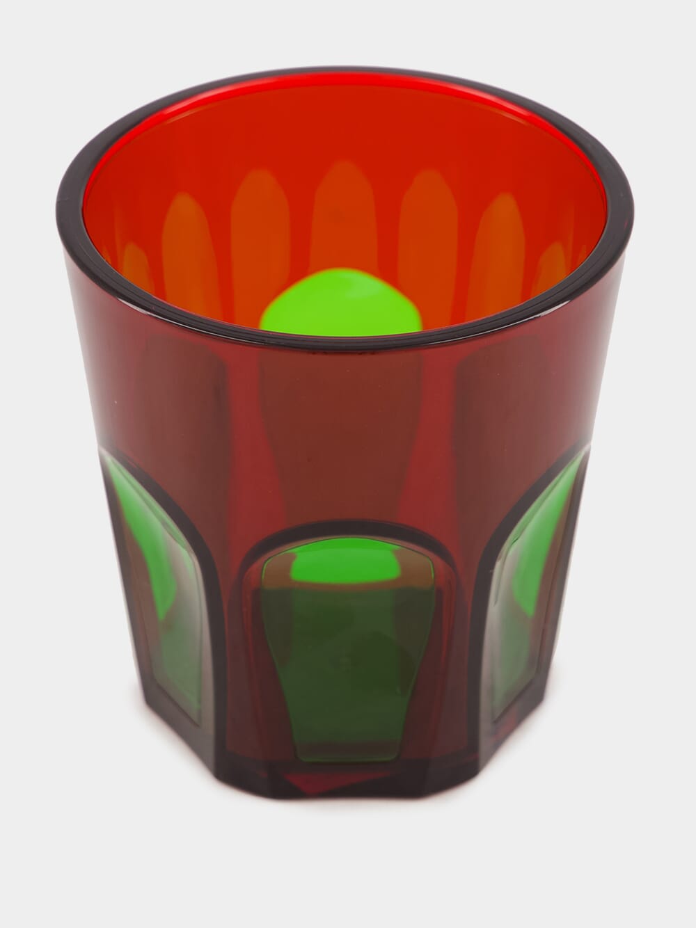 Ruby and Green Gulli Inverso Tumbler