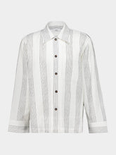 Commas White Classic Kanta Cotton Overshirt