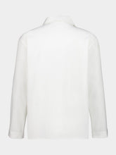 Commas White Long Sleeve Smock Cotton Shirt