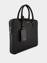 Tom Ford Black Grain Leather Elliot Briefcase