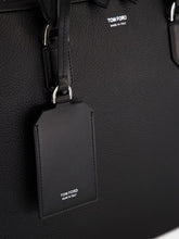 Tom Ford Black Grain Leather Elliot Briefcase