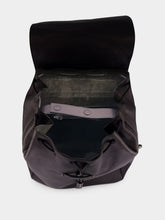 Tom Ford Black Grain Leather Flap Backpack