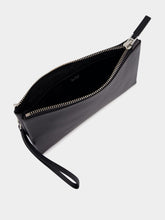 Tom Ford Black Grain Leather Minimal Slim Pouch