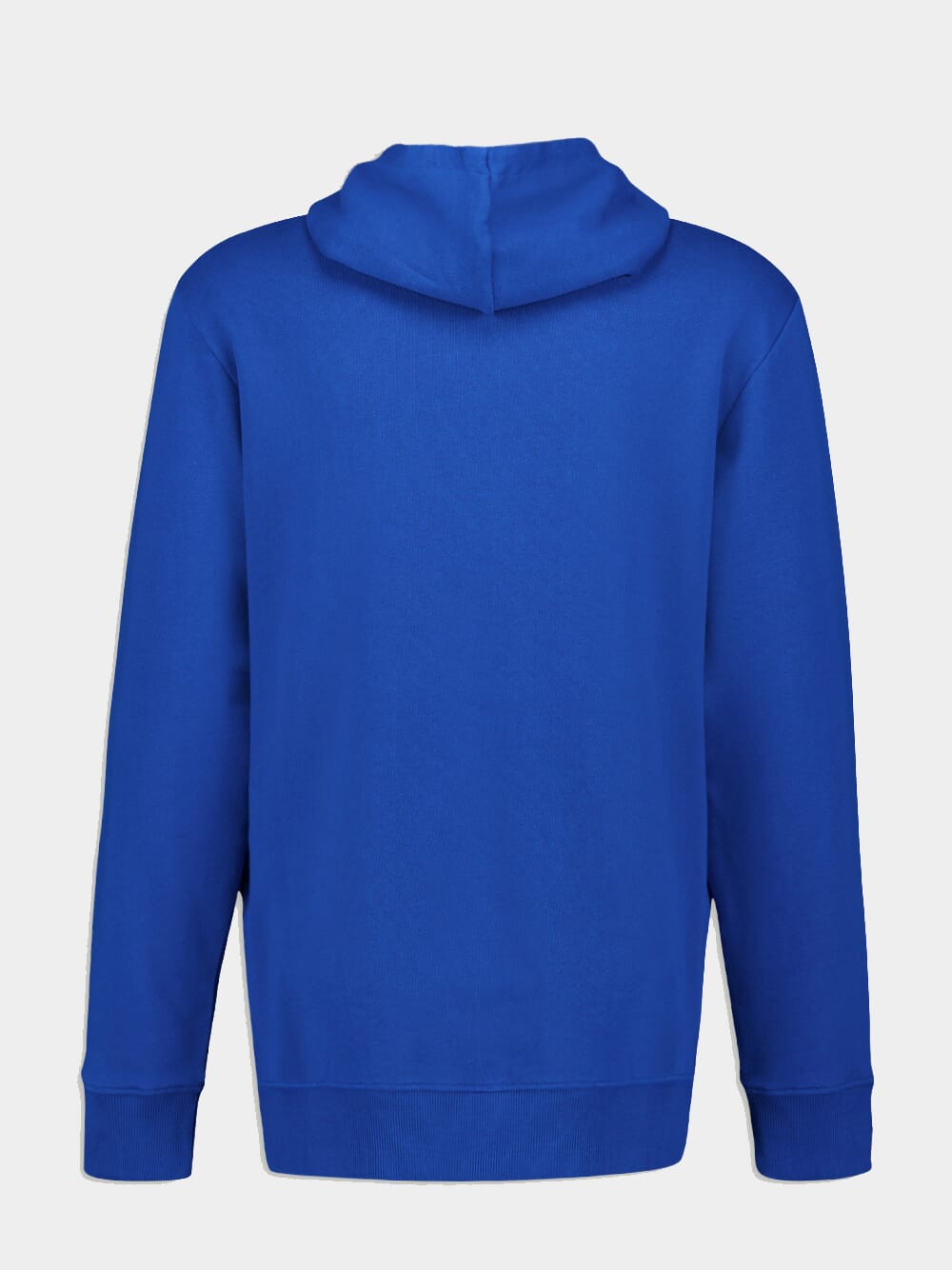 Embossed-Logo Drawstring Hoodie