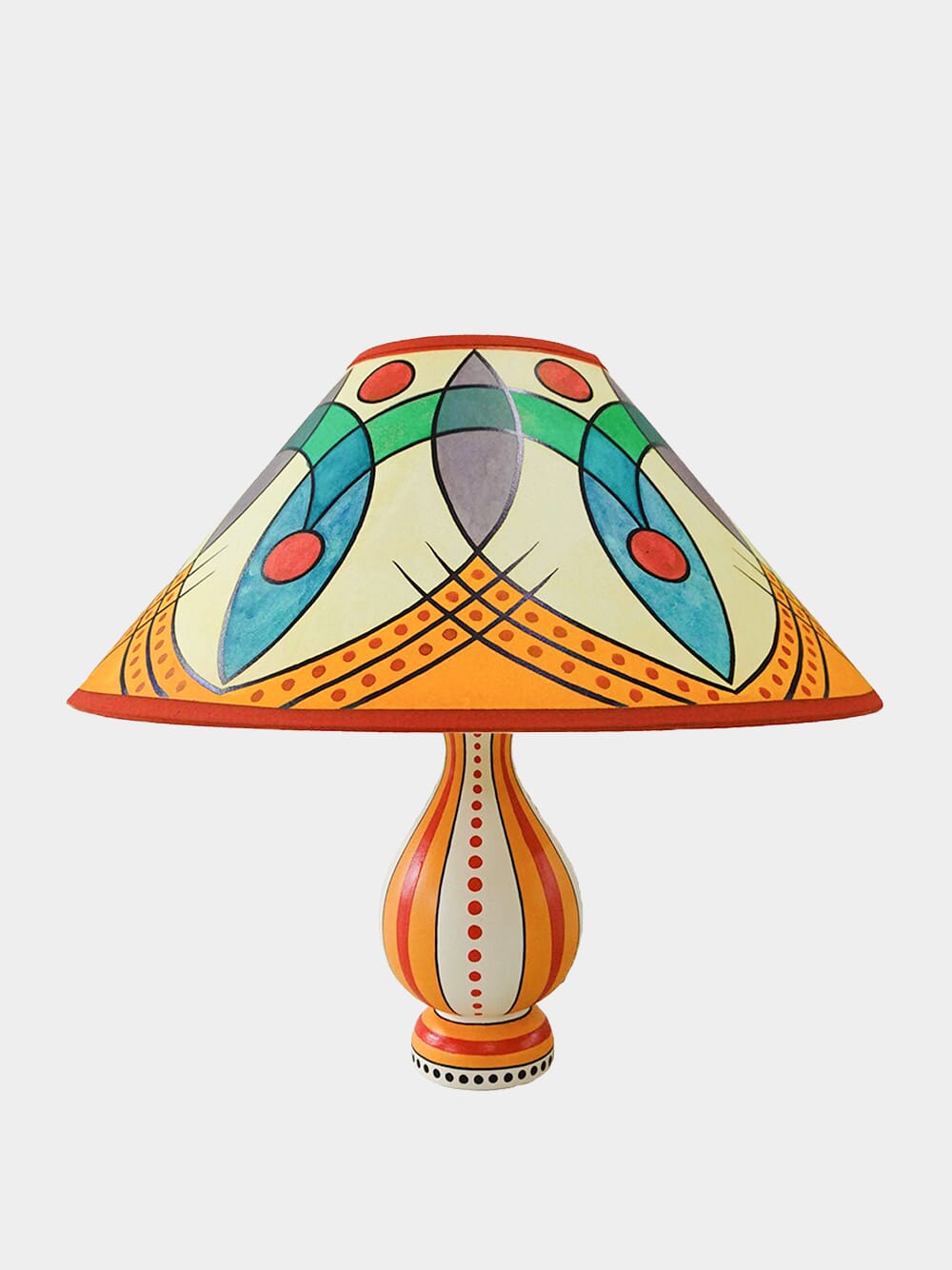 Harlequin lampshade