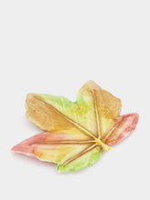 Les Ottomans Autumnal Ceramic Leaf