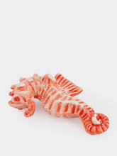 Les Ottomans Ceramic Red Seahorse