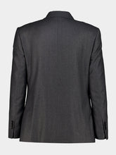 Ami Paris Anthracite Grey Wool Blazer