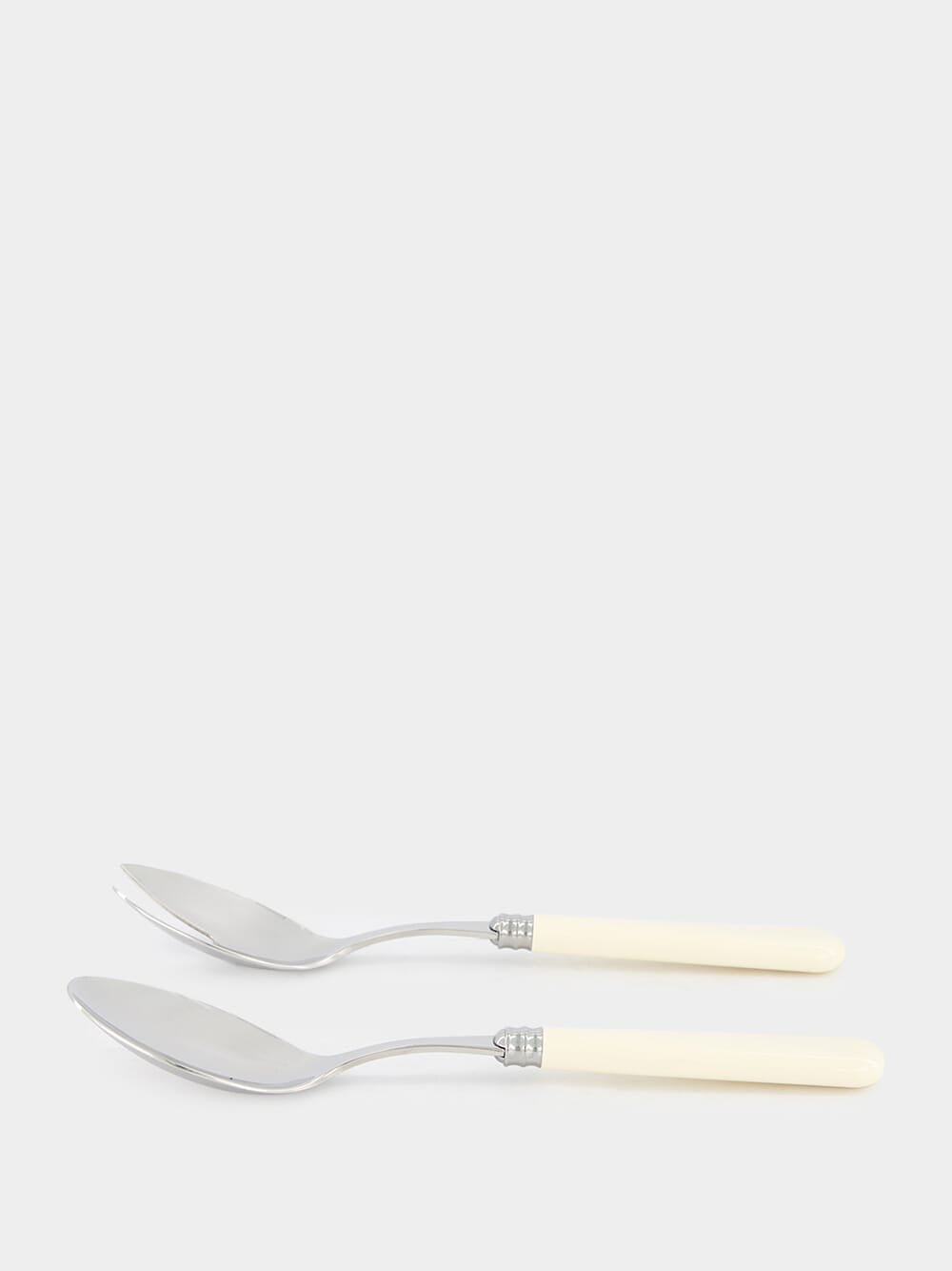 Ivory Helios Salad Server Set