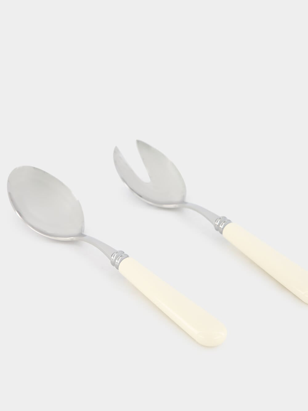 Ivory Helios Salad Server Set