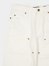 Balmain White Loose-Fit Denim Jeans