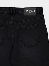 Balmain Black Regular Fit Denim Jeans