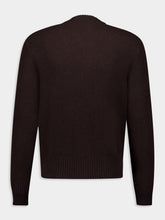 Ami Paris Brown Classic Tonal Cardigan