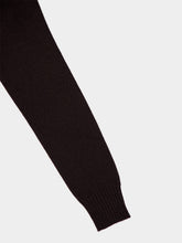 Ami Paris Brown Classic Tonal Cardigan