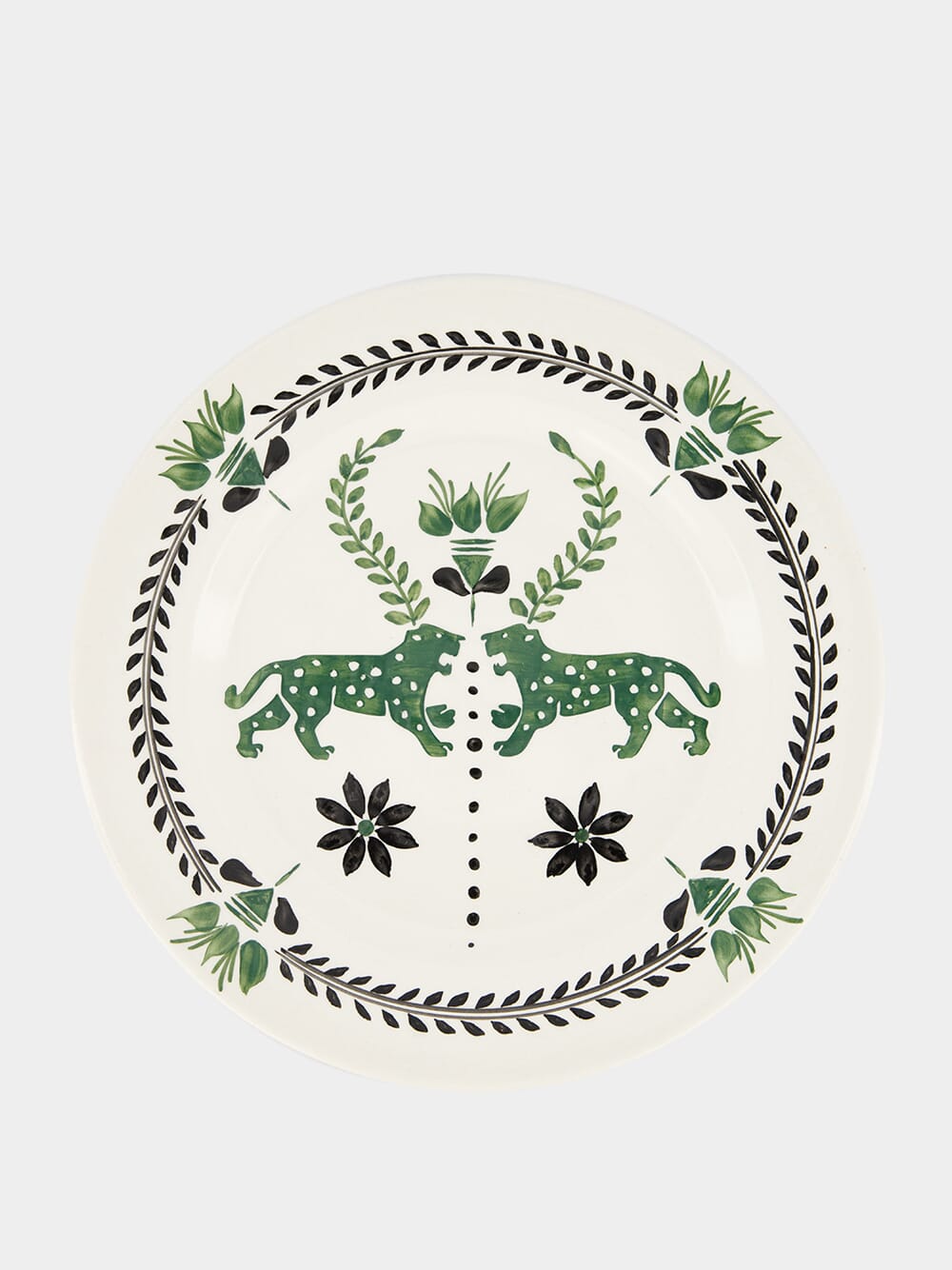 Sabor Ancestral Green Dinner Plate