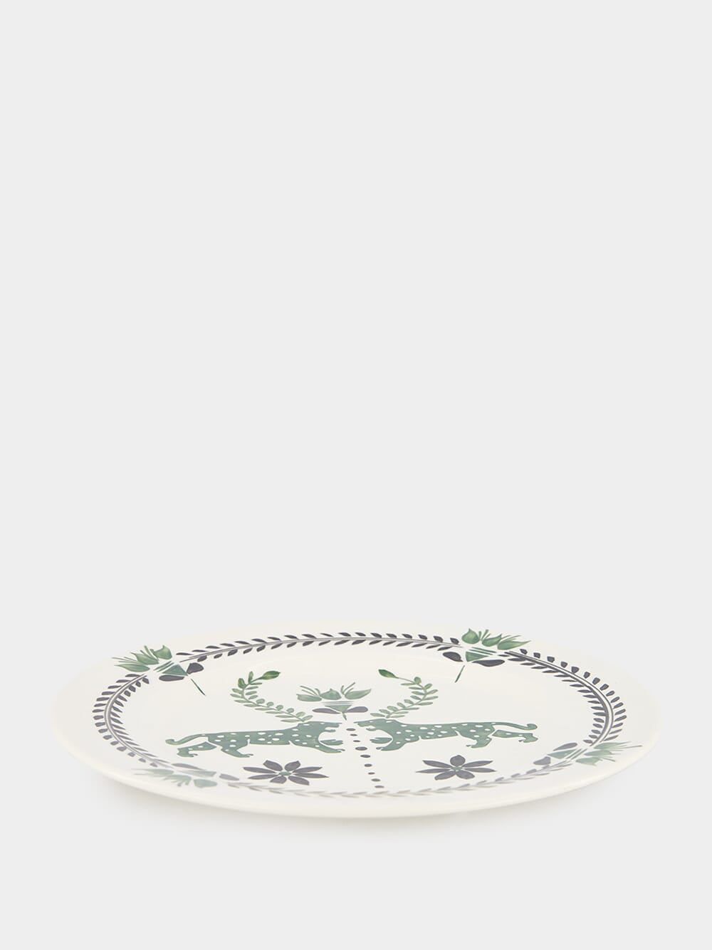 Sabor Ancestral Green Dinner Plate