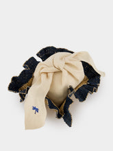 Johanna Ortiz Mushroom Mandala Small Blue Bread Basket