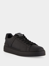 Balmain Black B-Court Calfskin Sneakers