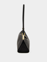 Balmain Black 64-83 Small Smooth Leather Shoulder Bag