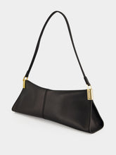 Balmain Black 64-83 Small Smooth Leather Shoulder Bag