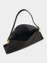 Balmain Black 64-83 Small Smooth Leather Shoulder Bag