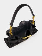 Balmain Black Mini Anthem Smooth Leather Bag