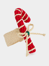 Coro Cora Toquilla Candy Cane Napkin Ring