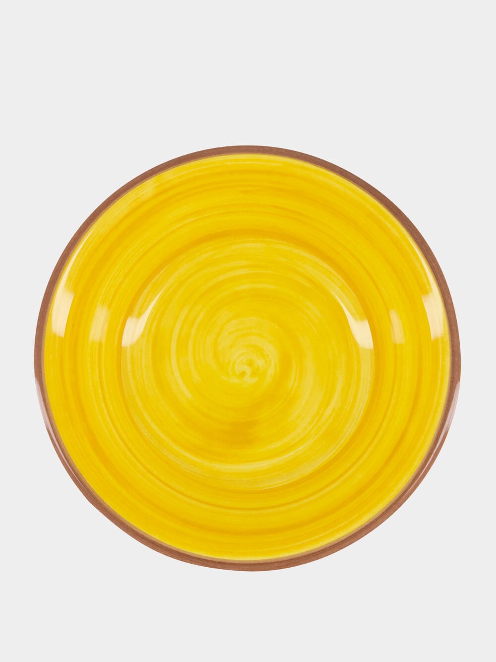 Saint Tropez Yellow Soup Plate