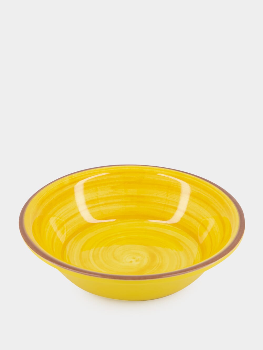 Saint Tropez Yellow Soup Plate