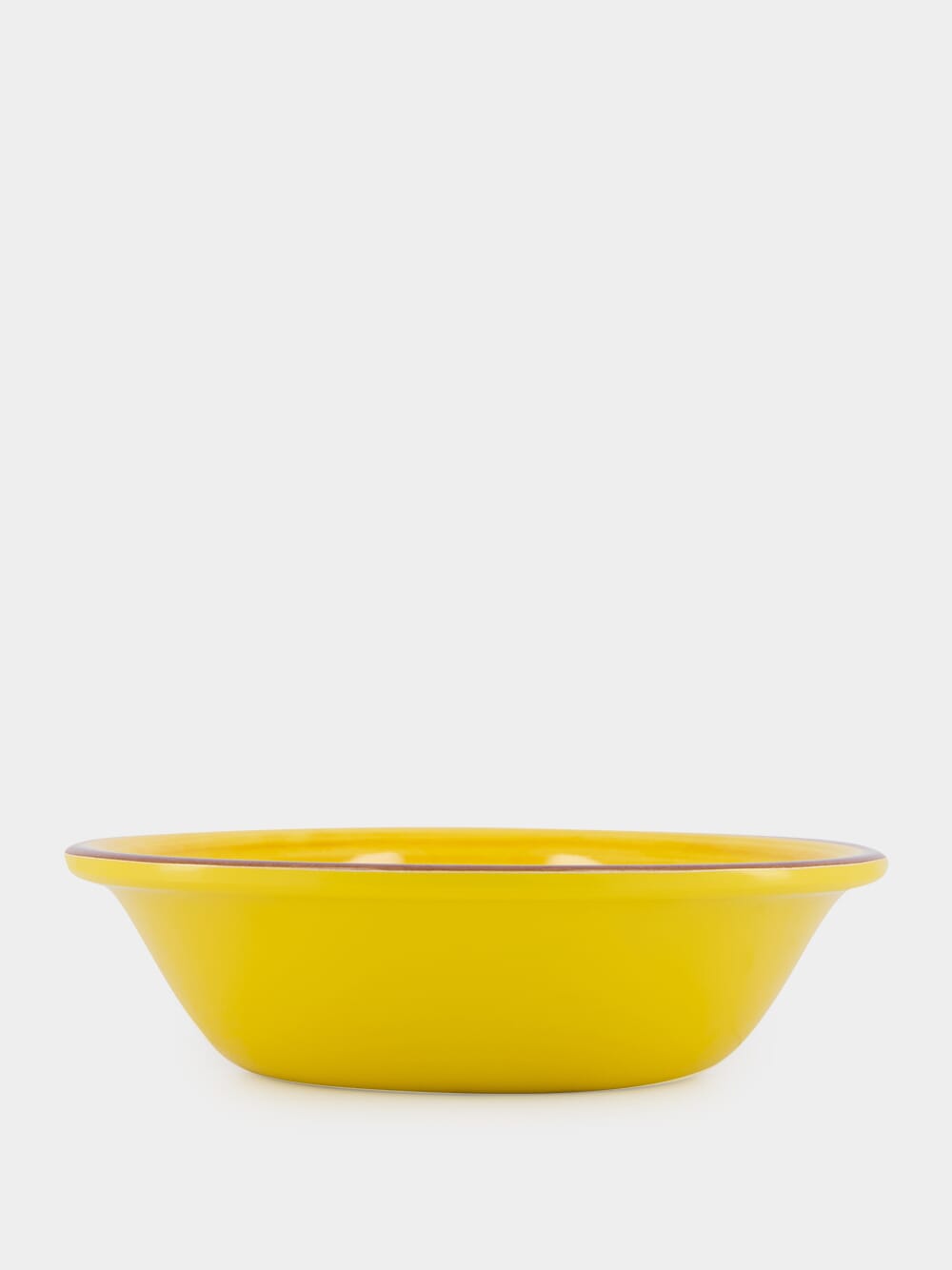 Saint Tropez Yellow Soup Plate