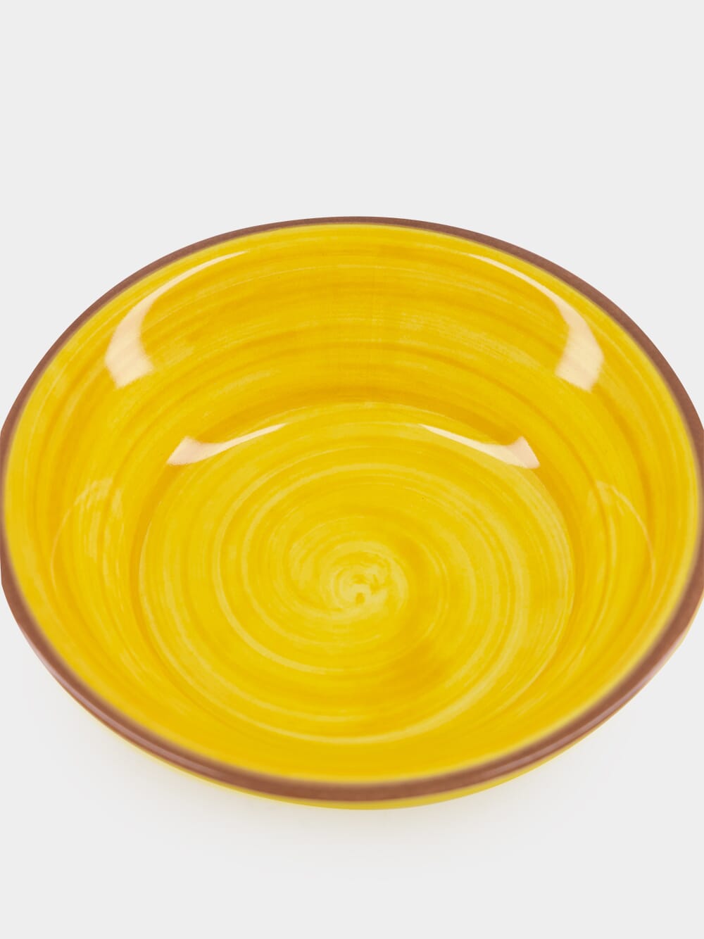 Saint Tropez Yellow Soup Plate