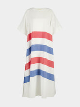 Marrakshi Life Marrakshi Life Striped Cotton Maxi Dress