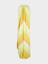 Marrakshi Life Stripe 38 The Halter Neck Cotton Dress