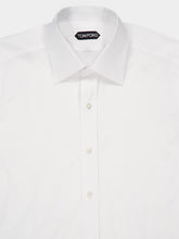 Tom Ford White Slim Fit Poplin Shirt