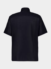 Ami Paris Navy Cotton Short Sleeve Shirt