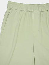 Ami Paris Elasticated Waist Sage Bermuda Shorts